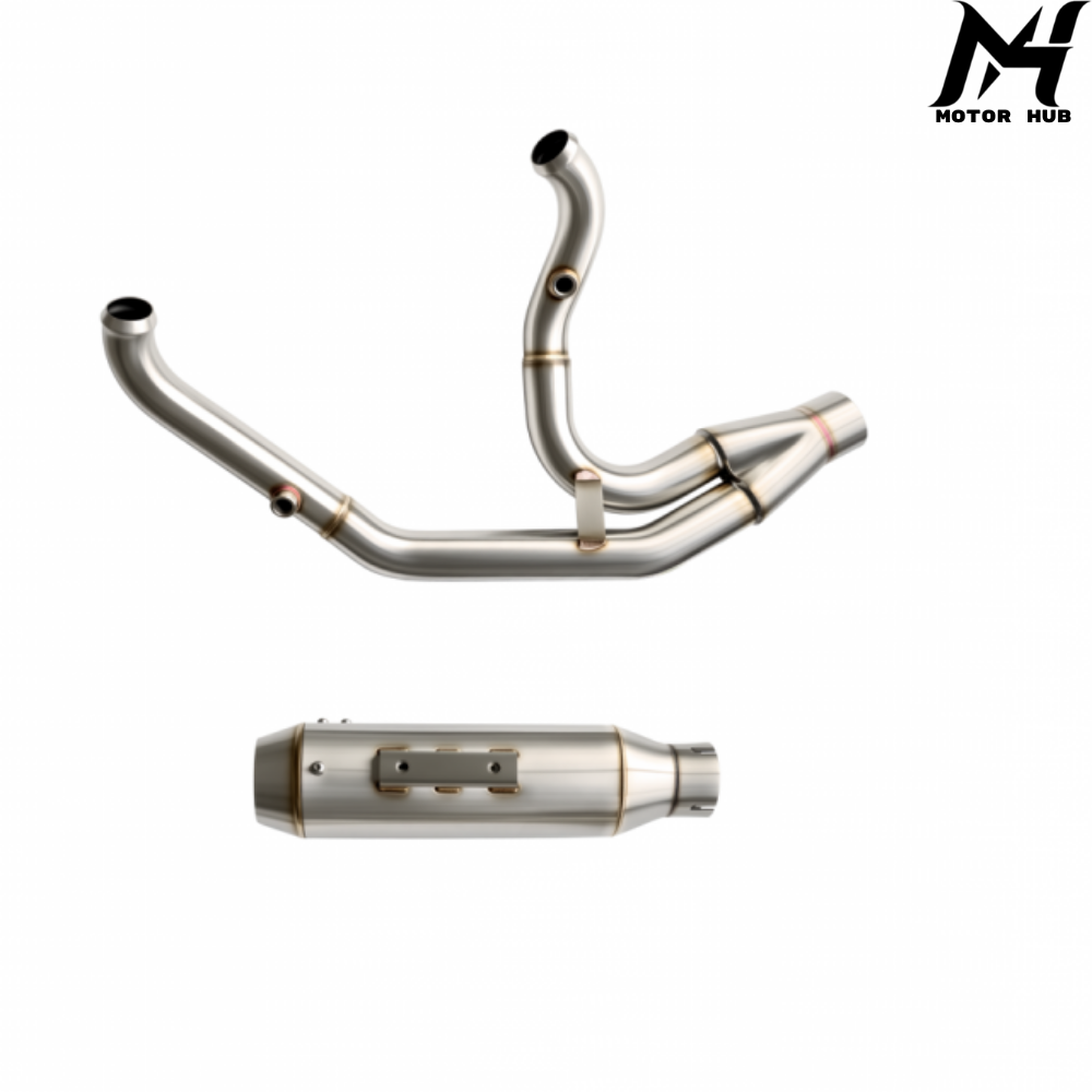Knalpot Softail M8 Street Performance Exhaust Pipe 2 in 1 M8 Softail 2018-2026 MH9901239