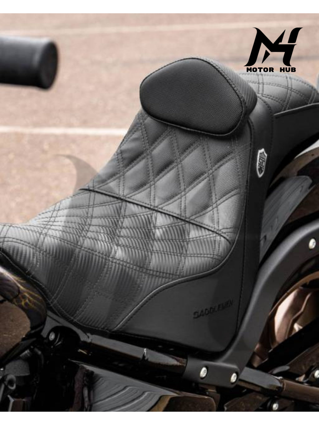 Saddlemen Pro Series SDC Performance Gripper Seat with Drivers Lumbar Rest [SC81829DBRT] BG100863
