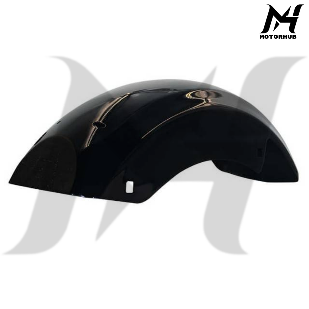 Black Chopped Saddlebags Solid Steel Rear Fender for Harley Touring 2009-2026 MH9900257