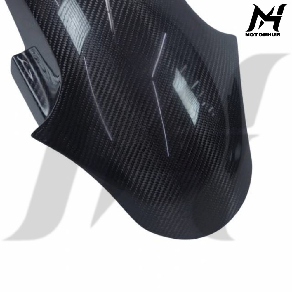 Black Carbon Fiber Front Fender Performance 2014-2023 Street Road Glide [Standard Twill Glossy] BG100807