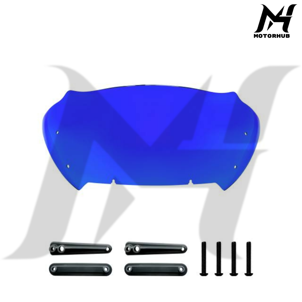 Windshield 12 Harley Road Glide 24-26 Blue MH9901181