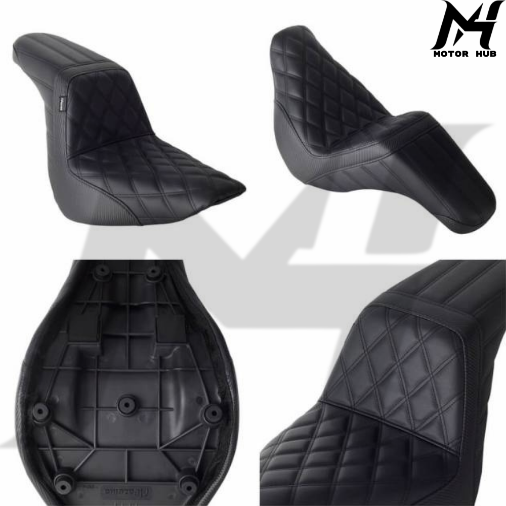 Comfort Seat Harley M8 Softail Low Rider ST S Sport Glide LS Step 2-Up Gel Pad Seat MH990016