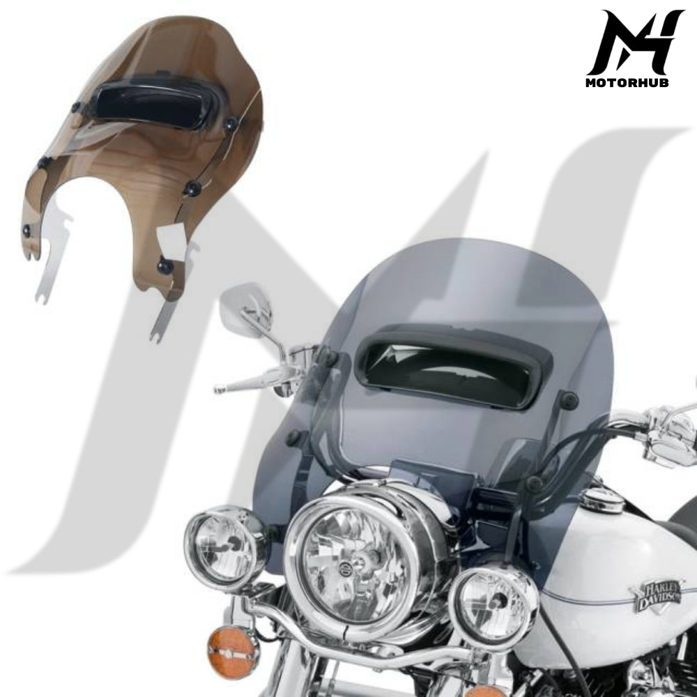 Windshield Road King Detachables Wind Splitter Vented Windshield Harley-Davidson [Smoke] MH9900574