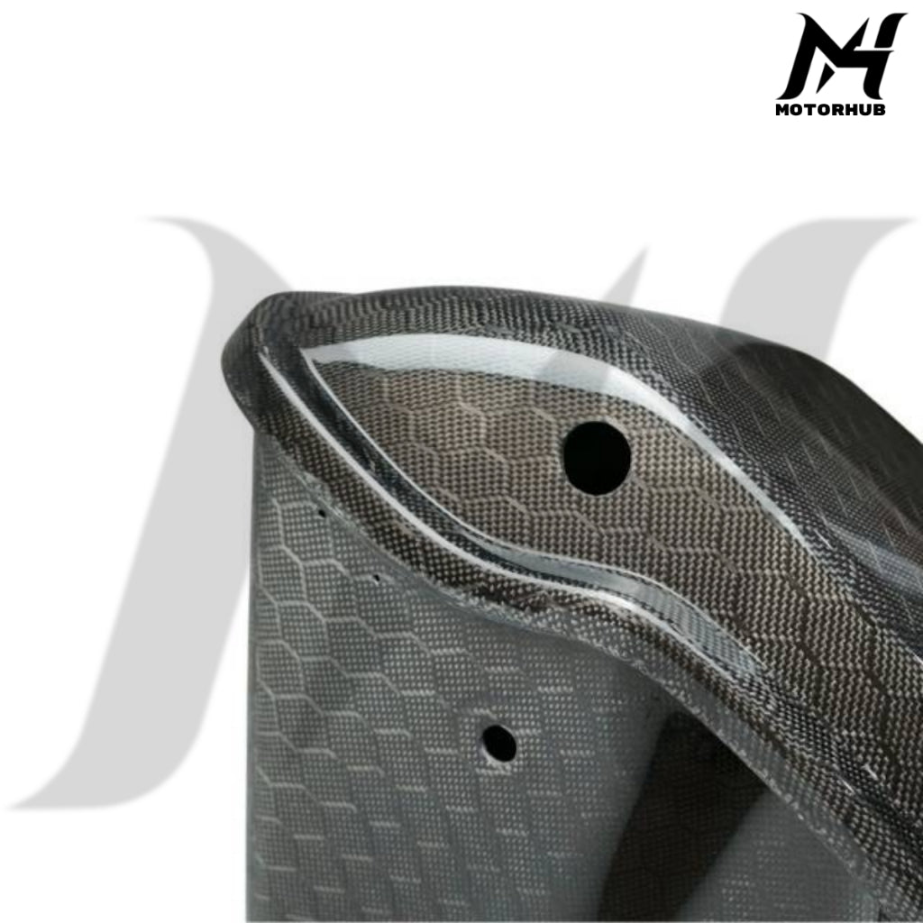 Black Carbon Fiber Saddlebag Performance [Hexangon] RW7700126