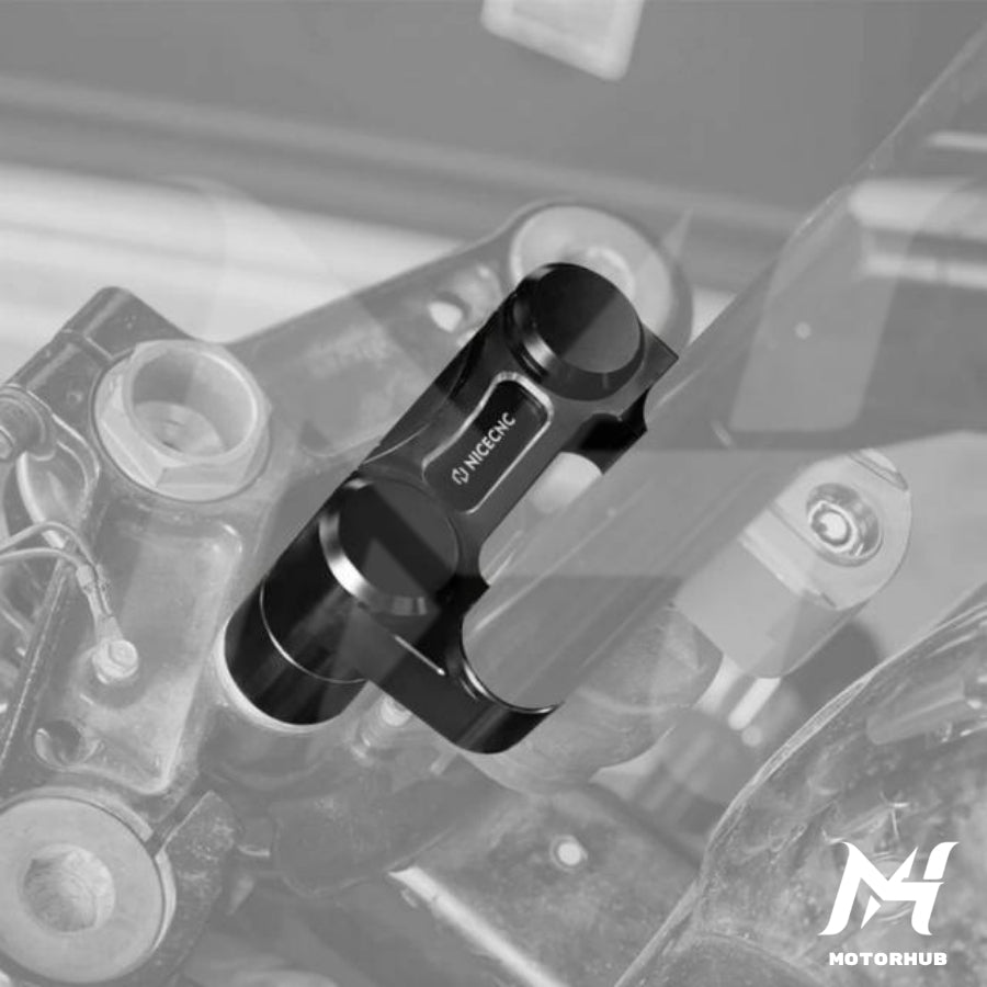 Nice CNC Pull Back Plate Road Glide Harley Davidson Handlebar Riser Relocation MH9900408