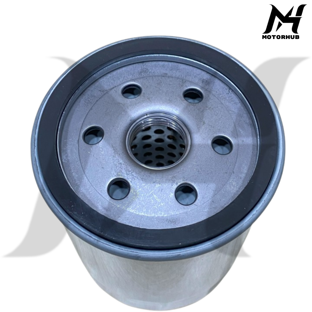 FILTER OLI HARLEY CHROME + NUT BIG TWIN EVO & SPORTSTER FOR HARLEY EVO 1984-1998 SPORTSTER 1986-2022 0712-0009 oem 6379677A 6380580A 6380683