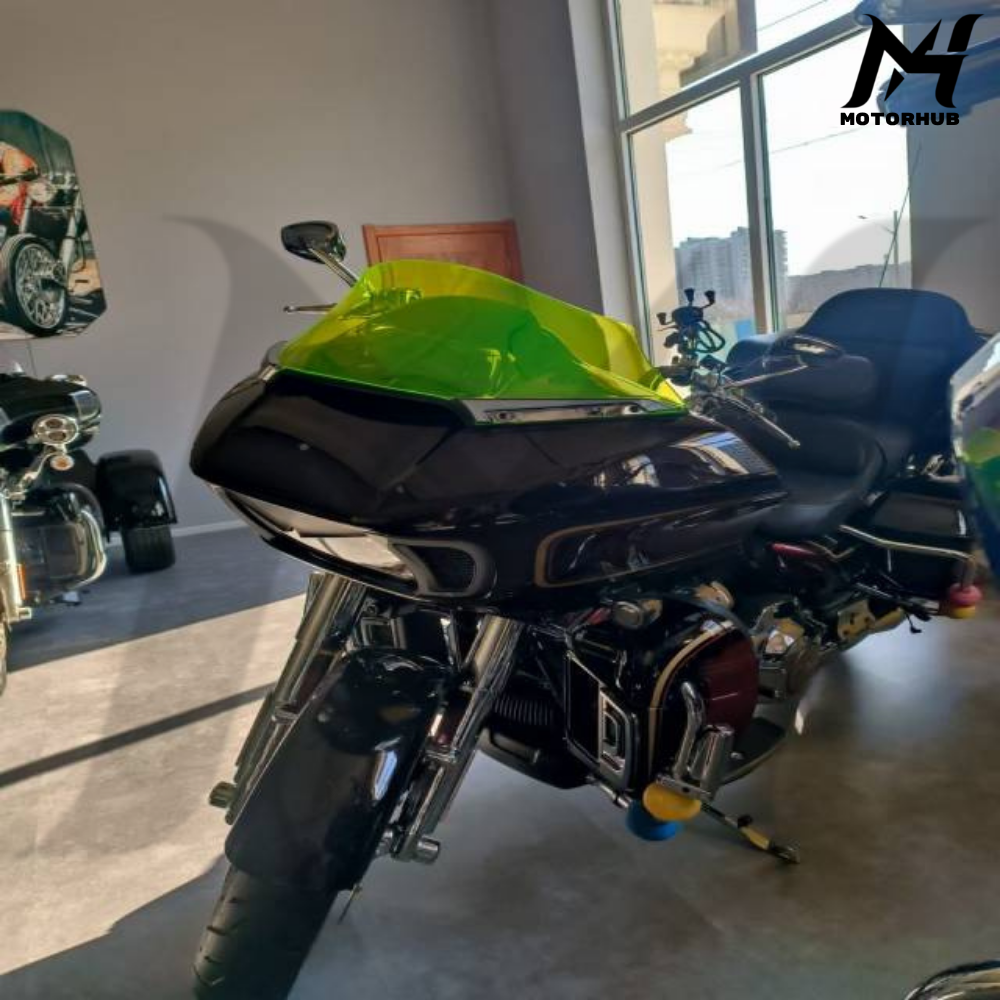 Green 9 Inch Windshield Harley Touring Road Glide FLHTR 2015-2023 MH9900381