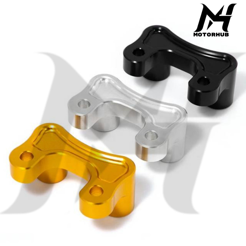 Pull back Plate Adapter Handlebar Riser Pull Back Plate Relocation Street Glide 2014-2023  [Black] MH9900703