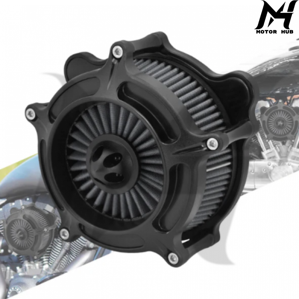 Spike Air Filter Intake For Harley Touring Street Road Glide 08-2016 [Matte Black] MH9900412