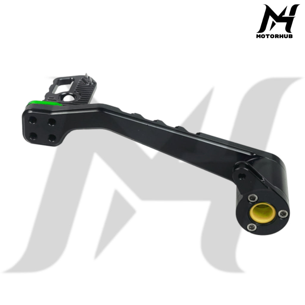 Rebusinni Wheelie Shift Lever Brake Pedals Shift Rod Inner [Green] for Road Glide Street Glide Road King 2014-2026  MH7700375