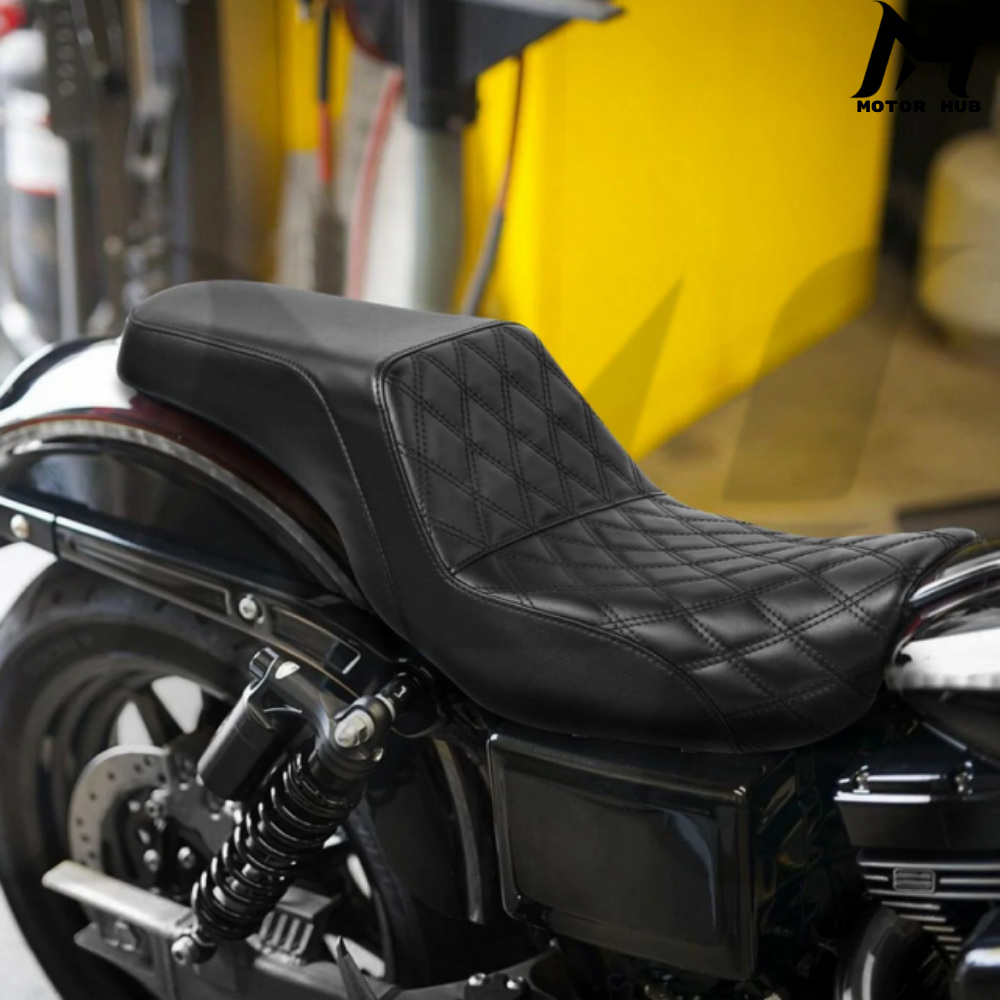 Rider Driver Passenger Seat Fit For Harley Dyna Models 2006-2017 FXD FXDWG FLD BG100793