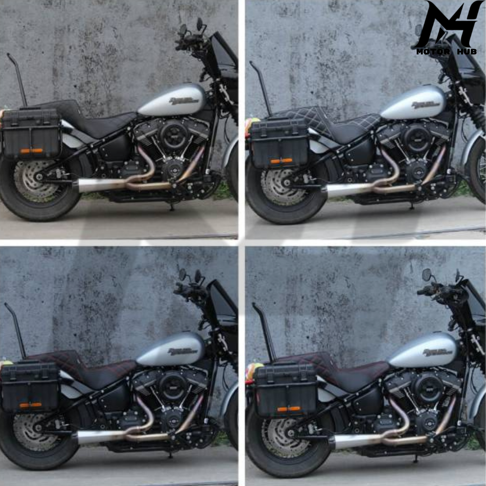 LS Step 2-Up Gel Pad Seat for Harley Davidson Softail Street Bob Slim Standard 114 FXBB FXBBS FXST FLDE FLSL FLHC FLHCS 2018-2024 MH9900243