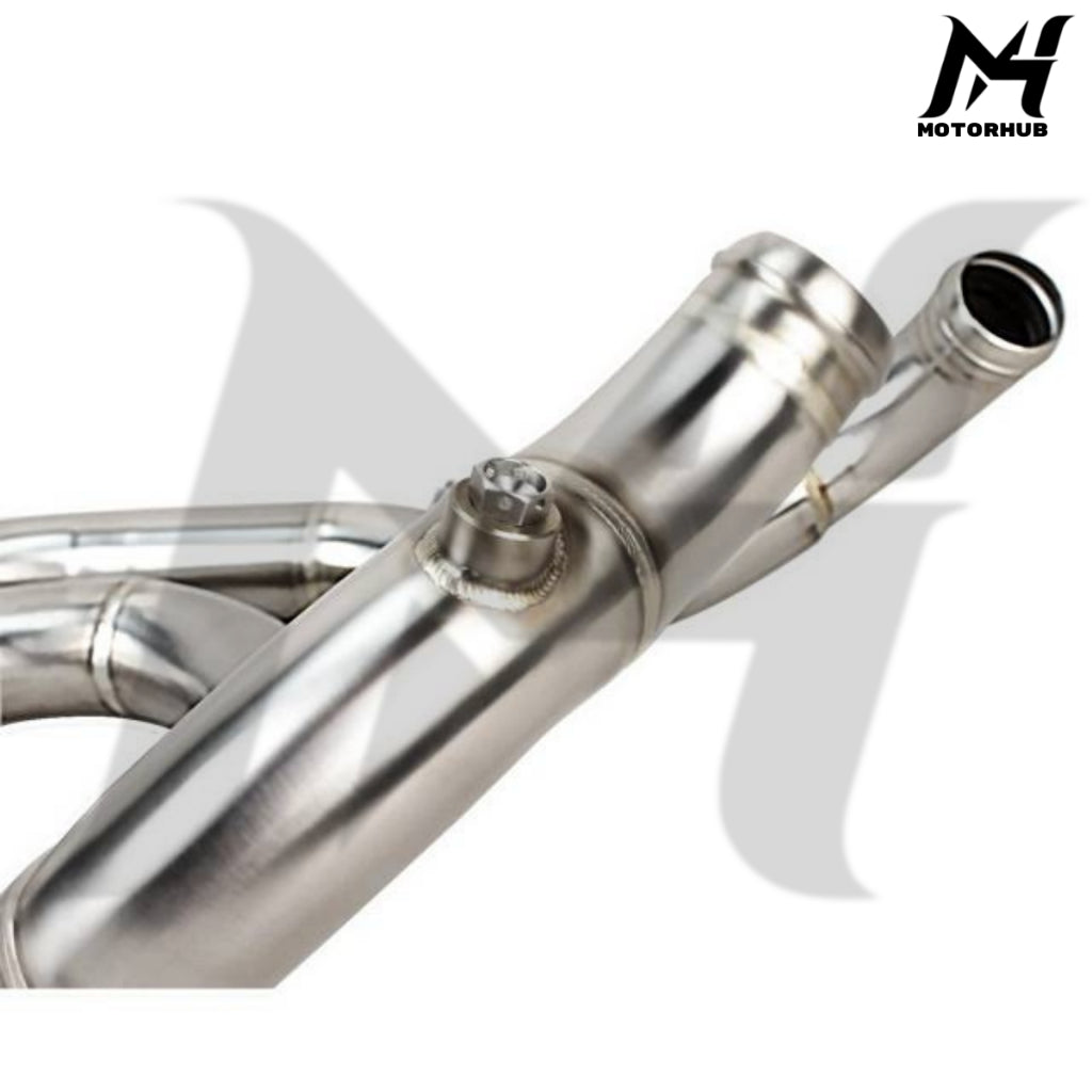 Stainless Steel 2 in 1 Exhaust Pipe V1 for Hwarley 2017-2025 Touring M8 MH7700355