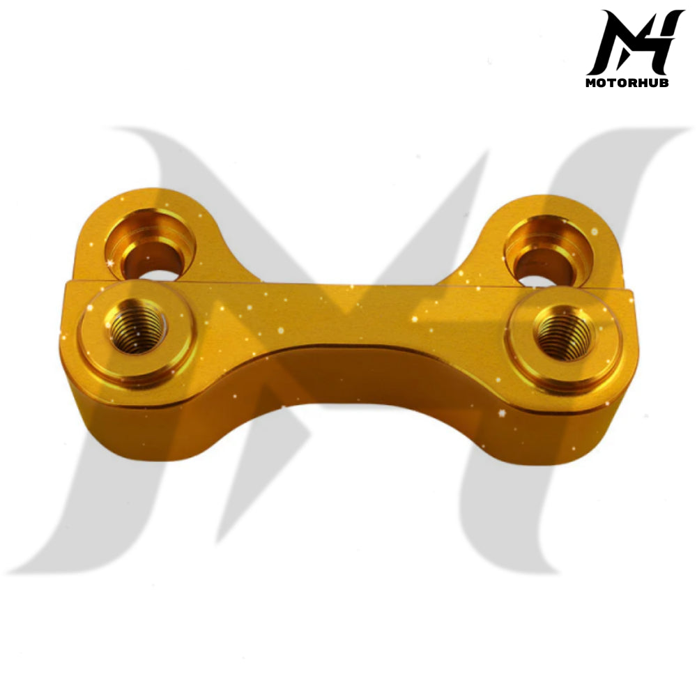Gold Pullback Plate Fit For Harley Dyna 1999-2017 Softail 2000-2024 Pull Back Plate Dyna MH9900201