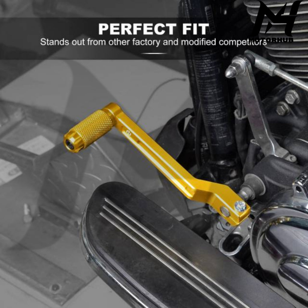 Nice CNC Shifter Levers Set For Harley Davidson Street Glide FLHX 2017-2024 Fat Boy 114 FLFBS 2018-2024 [Gold] MH9900118