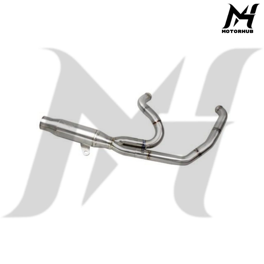 Stainless Steel 2 in 1 Exhaust Pipe for Harley 2009-2016 Touring Twincam MH7700354