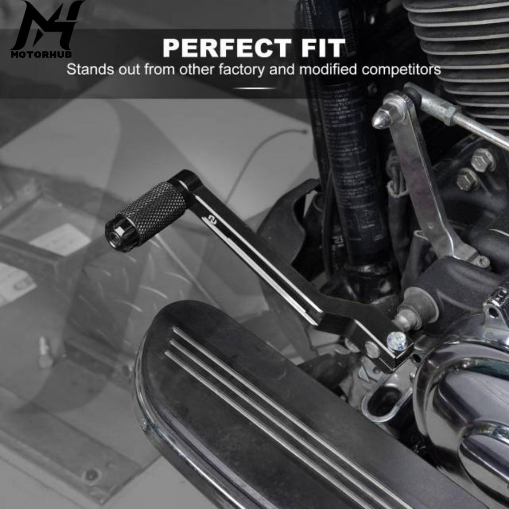 Nice CNC Shifter Levers Set For Harley Davidson Street Glide FLHX 2017-2024 Fat Boy 114 FLFBS 2018-2024 [Black] Operan Gigi Harley Touring MH9900119