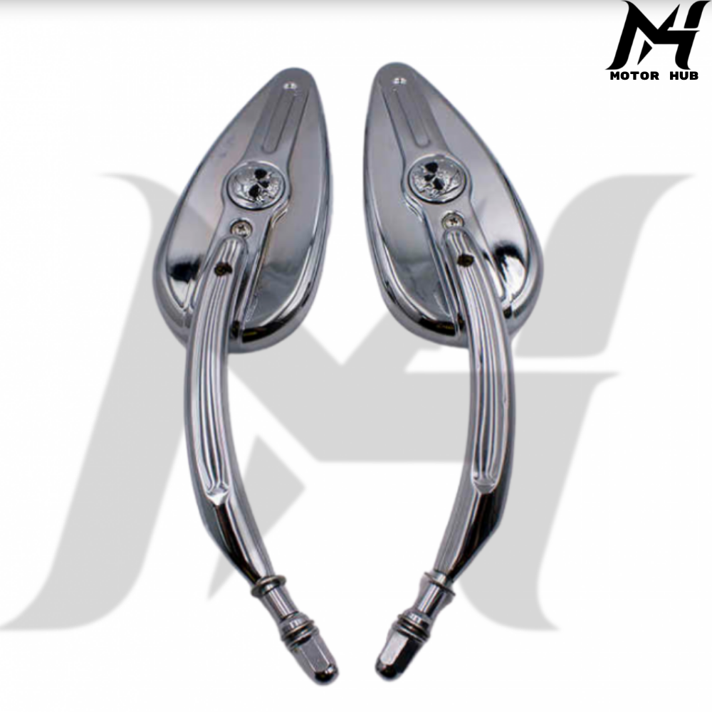 Die Cast CNC Mirrors Rearview Side Mirror Harley-Davidson [Chrome] MH9900207