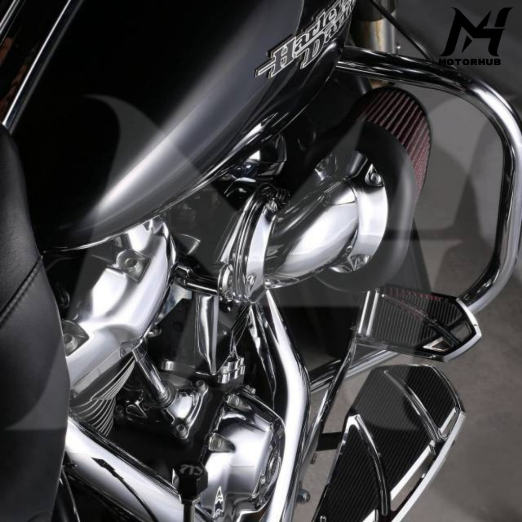 Air FIlter Harley M8 Heavy Breather Extreme Air Cleaner Touring 2017-2023 Softail 2018-2023 Air Filter Harley M8 [Chrome] MH7700317