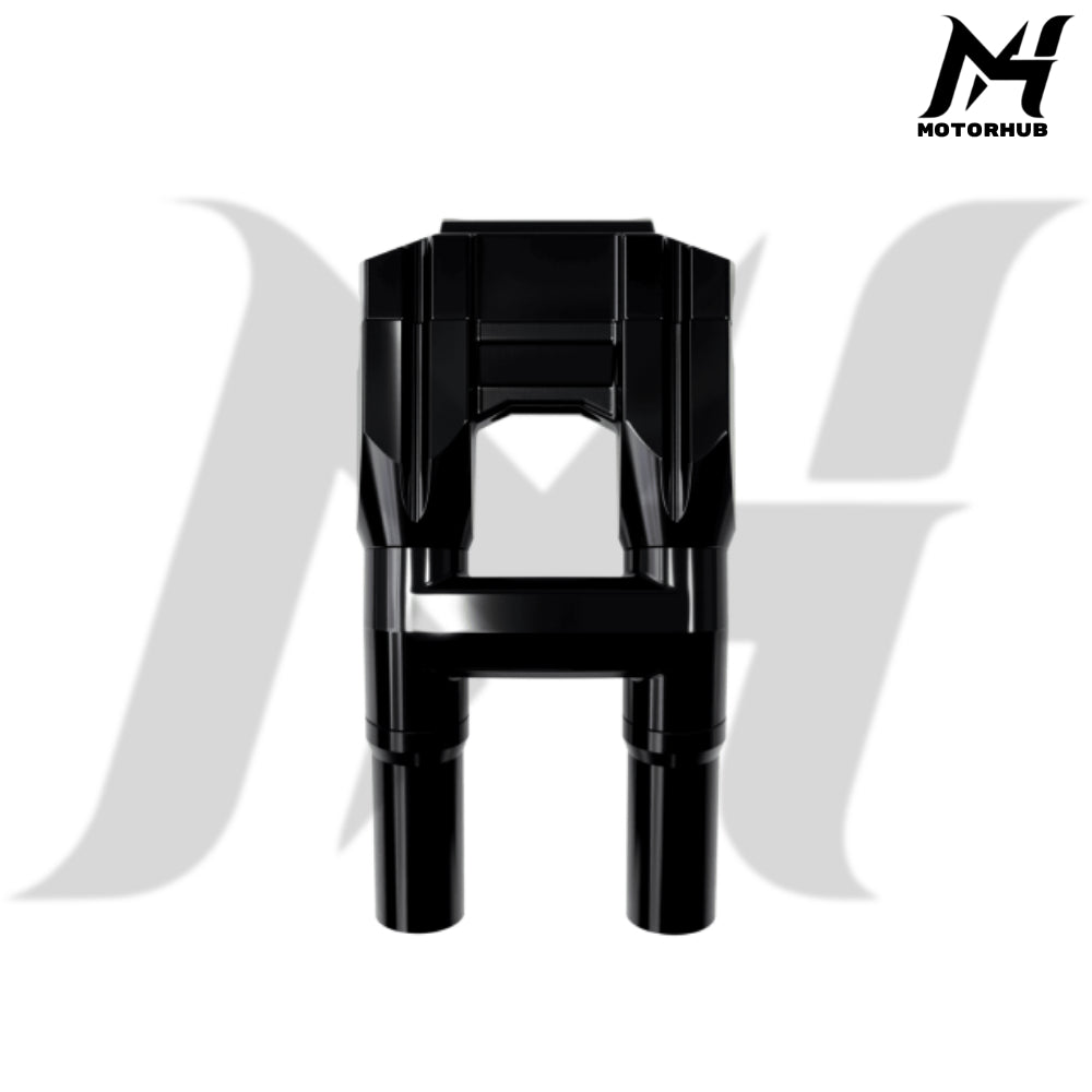 IronPulse 8 inch-1 inch Speedometer Gauge Handlebar Risers [Black] Riser 8 inch MH9901041