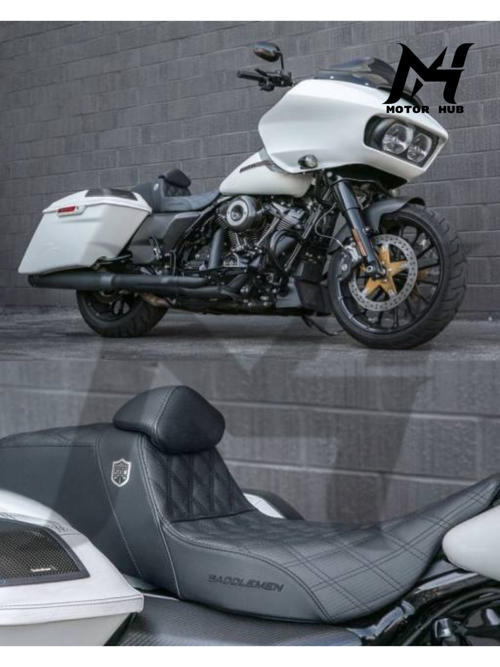 Saddlemen SDC Pro Series Performance Gripper Seat with Drivers Lumbar Rest [SC80807DBRT] BG100861