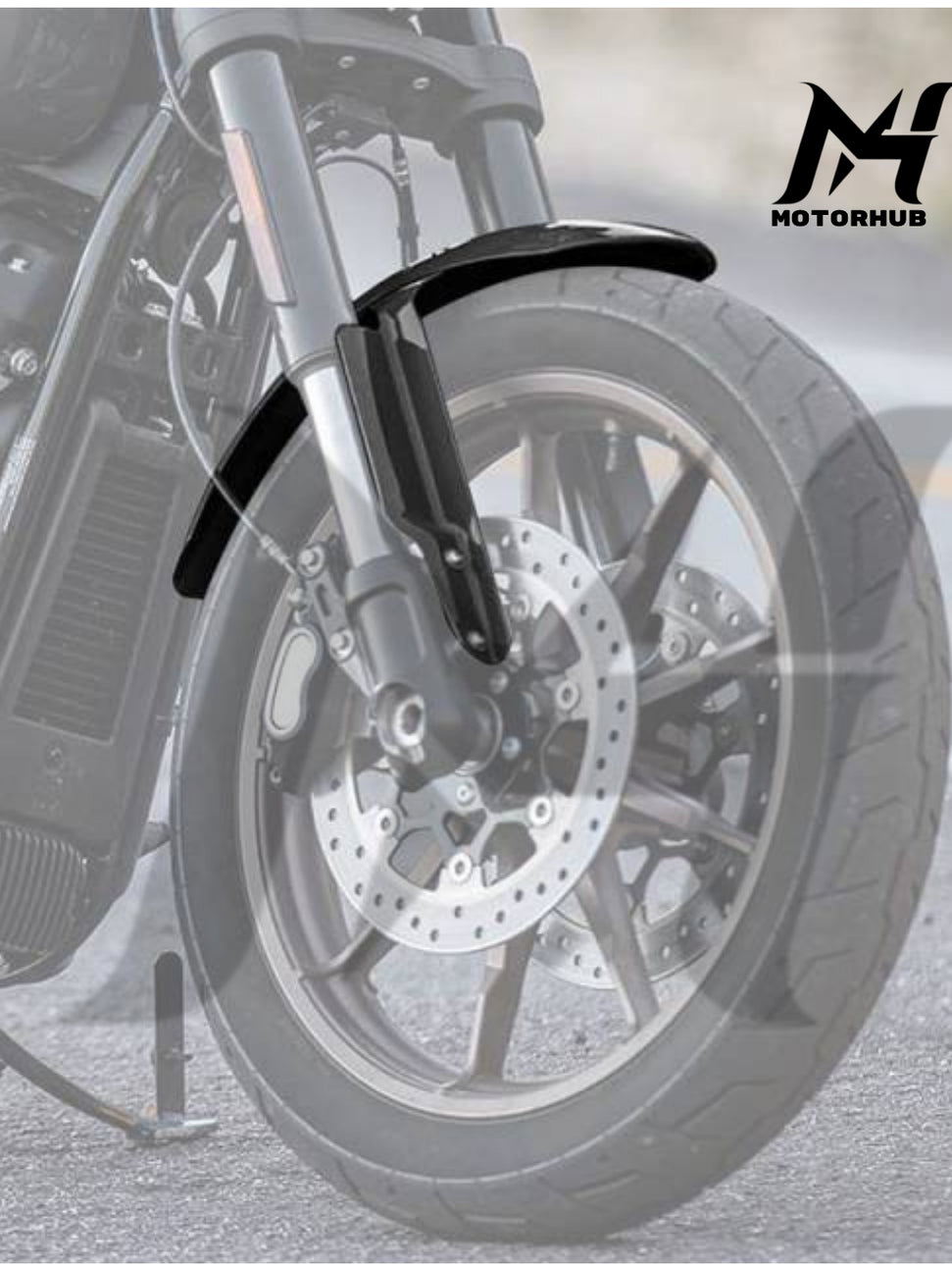Front Fender Harley Low Rider ST Fit For Harley Low Rider FXLRST 22-24 FXLRS 20-24 MH9900480