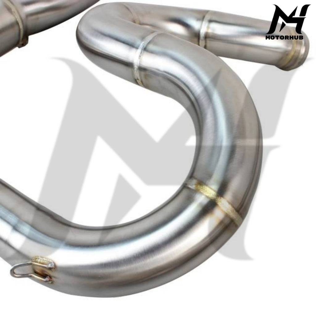 Stainless Steel 2 in 1 Exhaust Pipe V1 for Hwarley 2017-2025 Touring M8 MH7700355