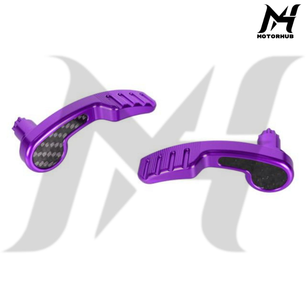 Saddlebag Latch Kit Saddle Bag Latches Lifter Carbon CNC T6061 TouringTouring 2014-2026 [Purple] MH7700344
