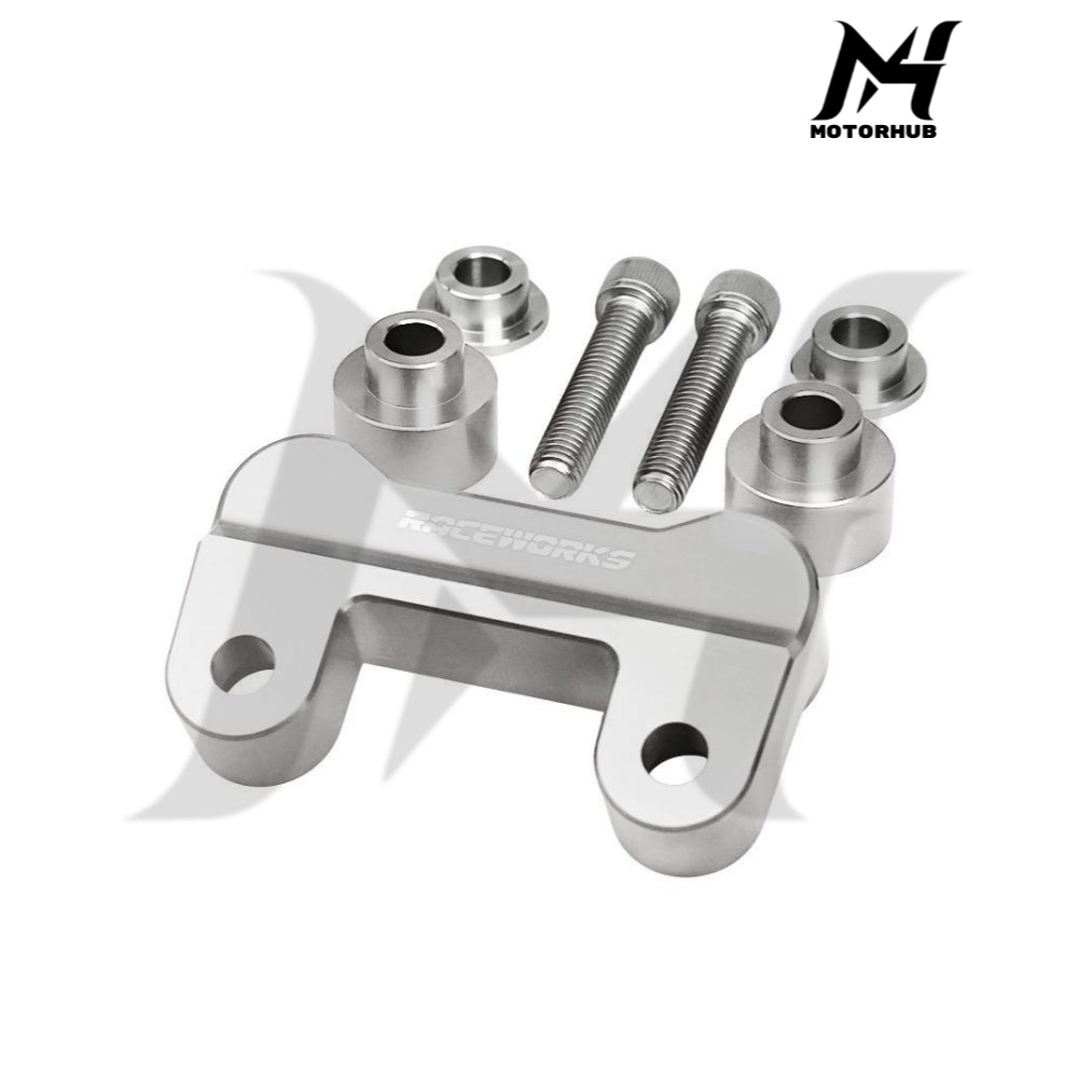 Pull Back Plate Harley Roadglide Raceworks Pull Back Plate V1 - Touring [Raw]  RW7700138