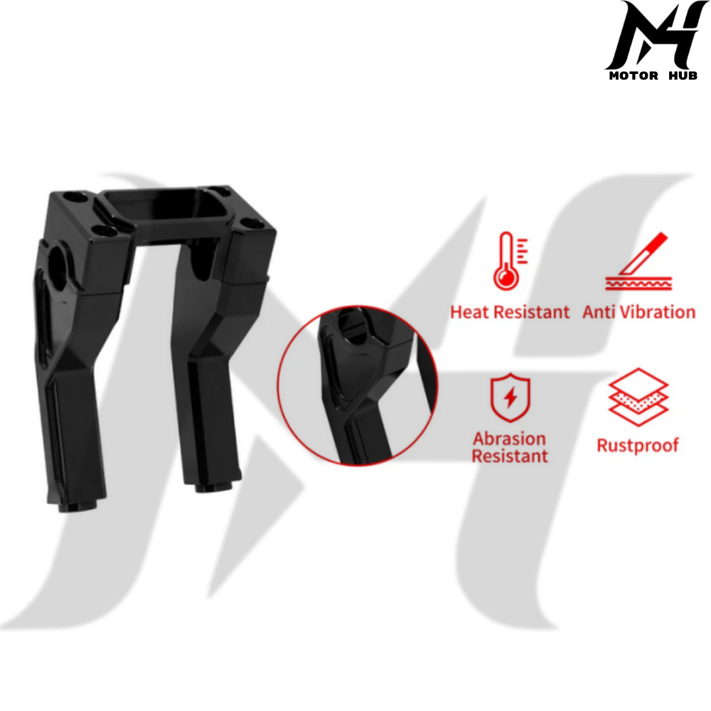1 Inch 8 Inch Handlebar Risers Clamp Handle Bar Extension Riser For Harley Softail Sport Glide Street Bob FXLRST FXBB FLSB 18-23 BG100823