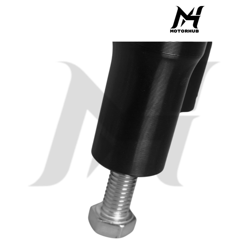 KARUS Workman 1-1/8 Kickback Risers 7 Inch [Black] MH9900604