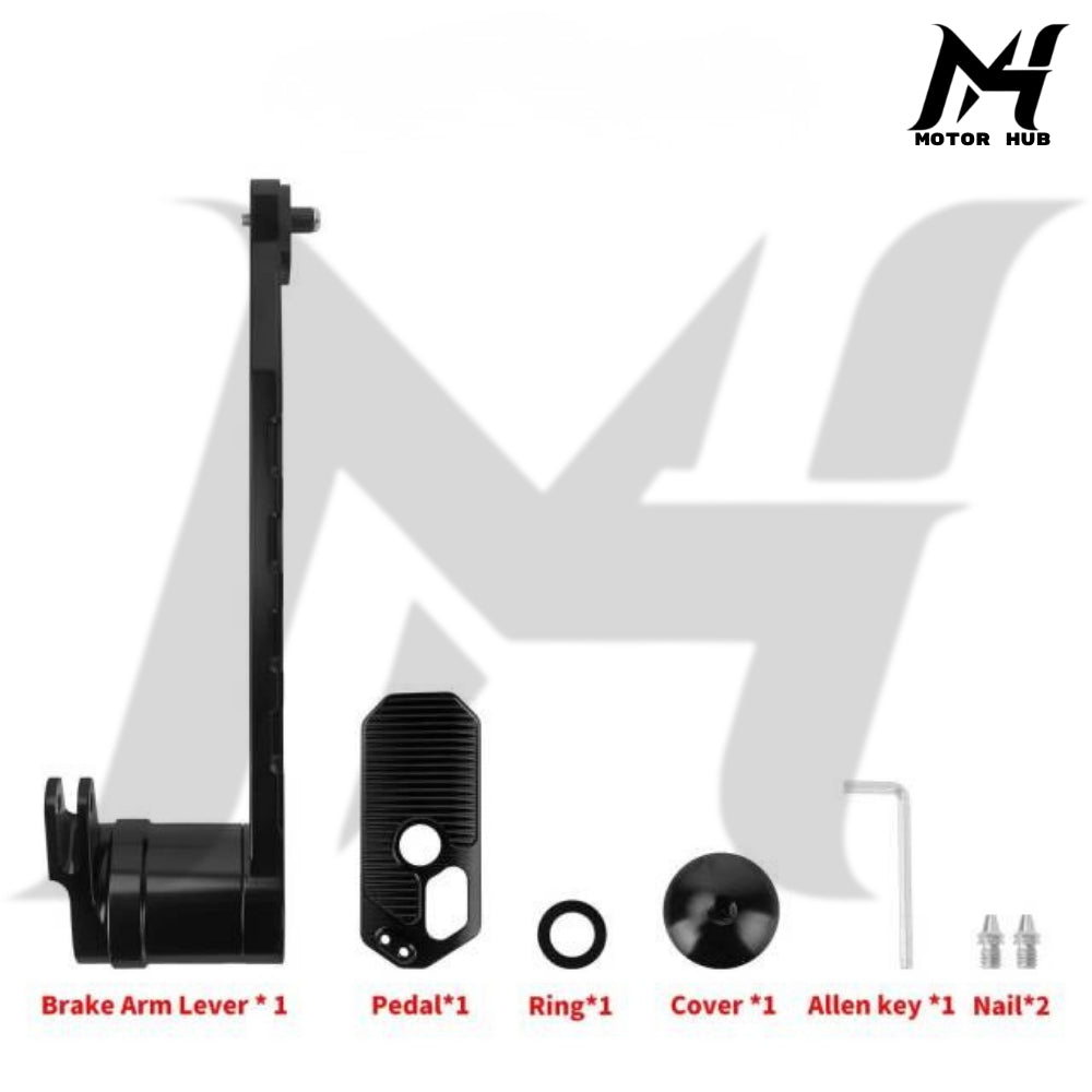 CNC Brake Arm Lever Brake Pedal for Harley Touring 08-13 [Black] MH9901022