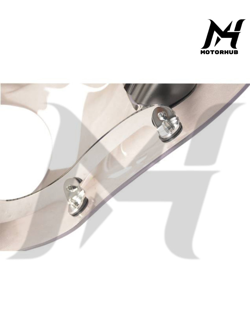 Windshield Road King Detachables Wind Splitter Vented Windshield Harley-Davidson [Clear] MH9900576