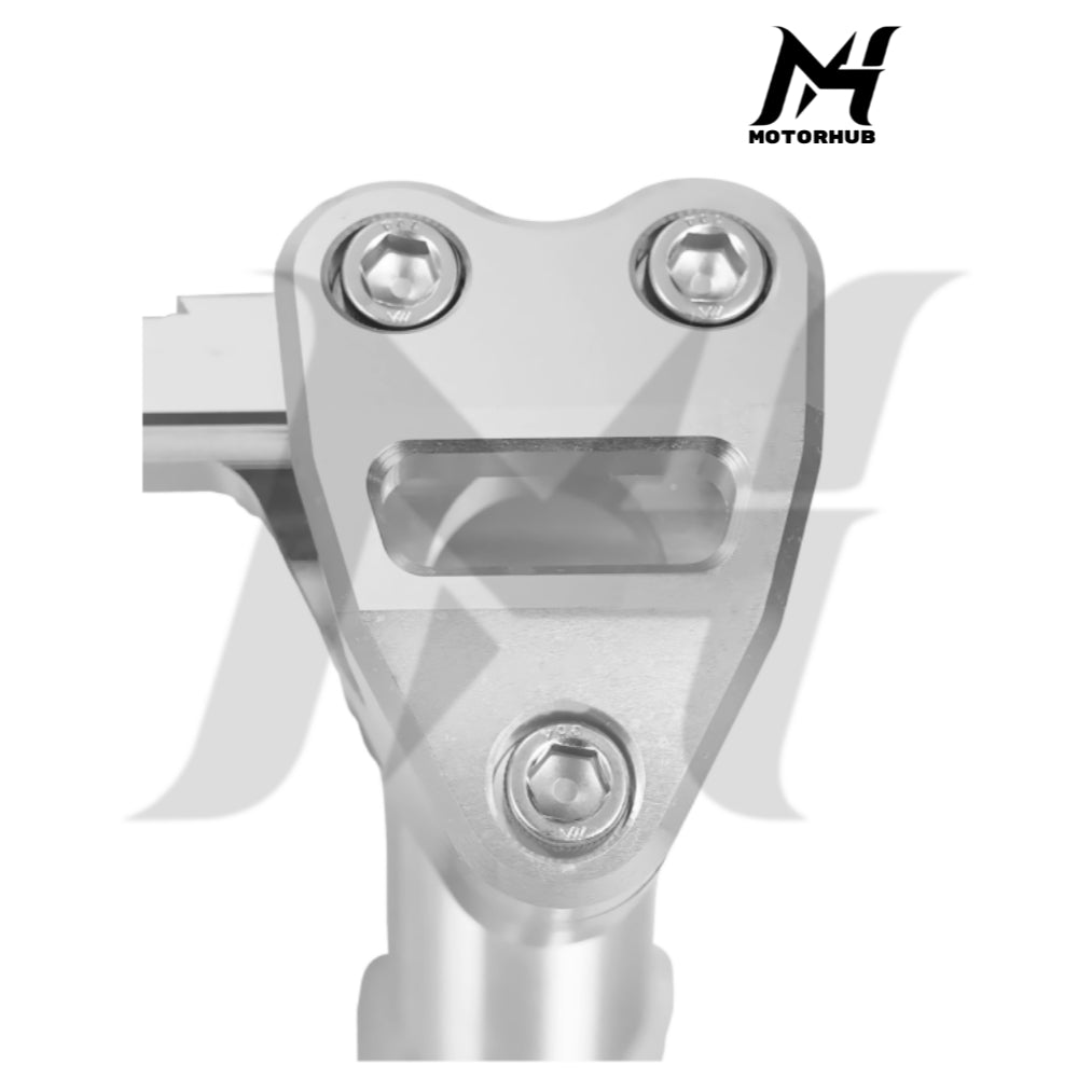 KARUS Workman 1-1/8 Kickback Risers 7 Inch [Raw] MH9900606