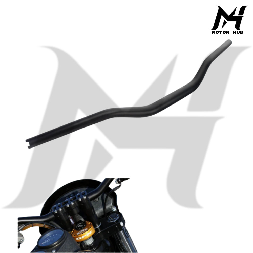 1-1/4 Black Handle Bar Club Style Moto BG100846