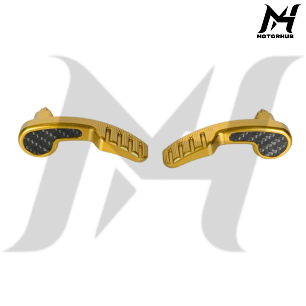 Saddlebag Latch Kit Saddle Bag Latches Lifter Carbon CNC T6061 Touring 2014-2026 [Gold] MH7700343