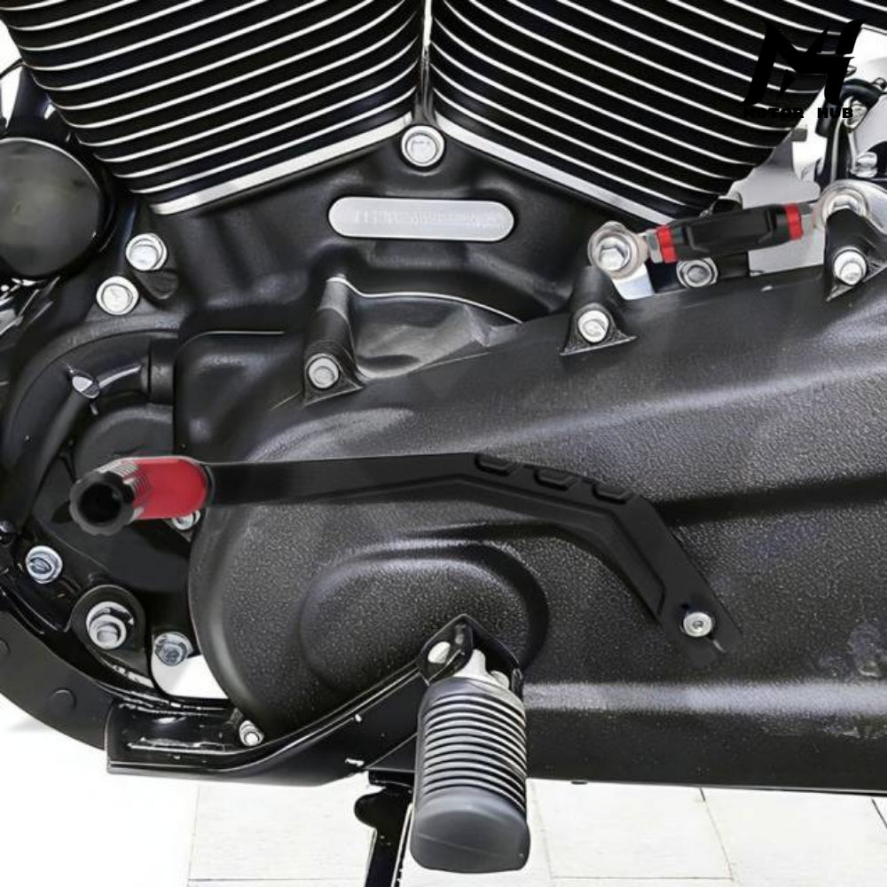 Mid Foot Control Set with Linkage for Harley Low Rider S ST Street Bob [Black-Red] MH9901019