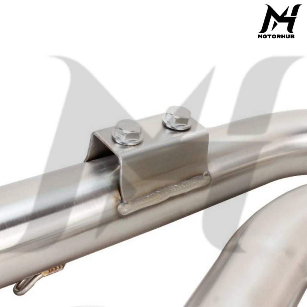 Stainless Steel 2 in 1 Exhaust Pipe V1 for Hwarley 2017-2025 Touring M8 MH7700355