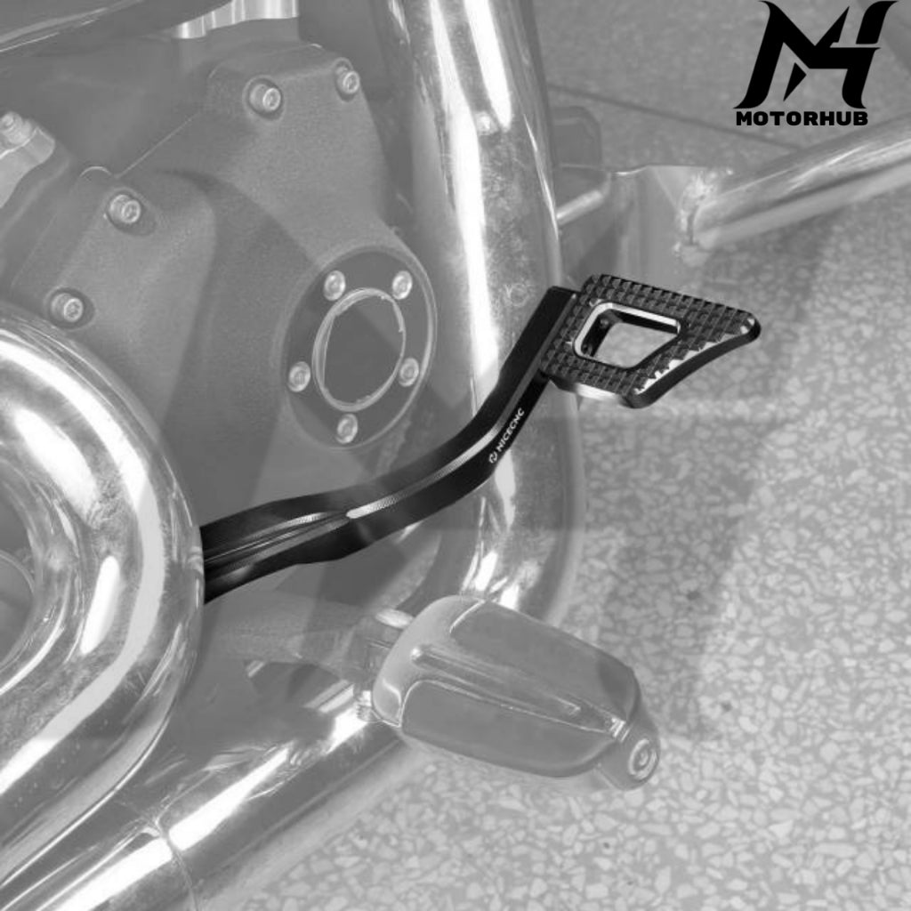 Mid Control Rear Brake Pedal Lever Kit For Harley Dyna Low Rider Street Bob Super Glide MH7700370