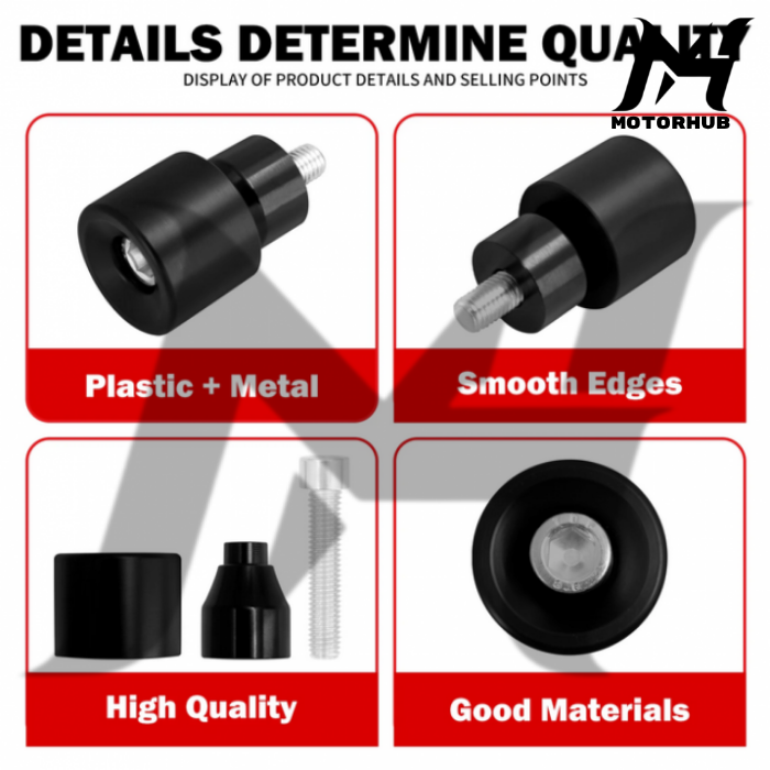 Roller wheels for Engine Guard [Black] MH990061/CW PBW 002 BK