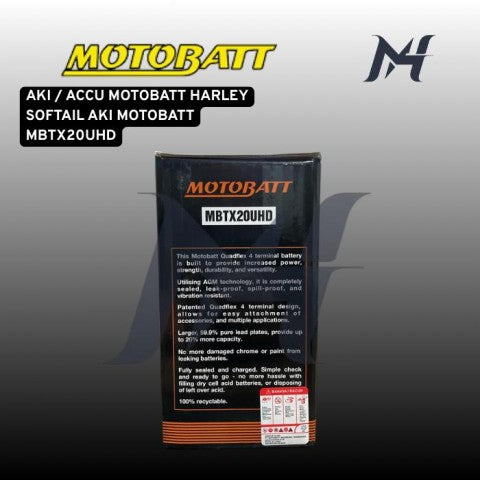 AKI / ACCU MOTOBATT HARLEY SOFTAIL MBTX20UHD