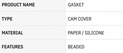 GENUINE JAMES GASKET CAM COVER GASKET FOR HARLEY DYNA SOFTAIL 93-99 TOURING 93-98 DS-174202 OEM 2522593X