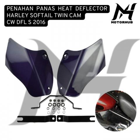 PENAHAN PANAS HEAT DEFLECTOR HARLEY SOFTAIL TWIN CAM CW DFL S 2016