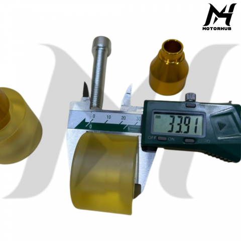 CRASH BAR WHEELIE WHEELS ROLLER HARLEY TOURING EB BG 7211 C YELLOW GOLD